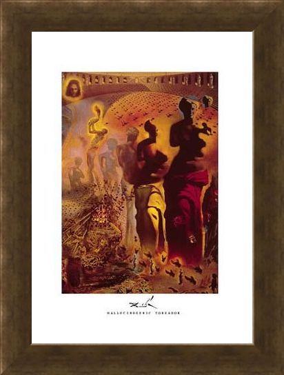 Framed Framed Hallucinogenic Toreador, 1969 - 70 - Salvador Dali