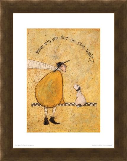 Framed Framed How Did We Get So Old, Doris? - Sam Toft