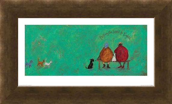 Framed Framed Putting the World to Rights - Sam Toft