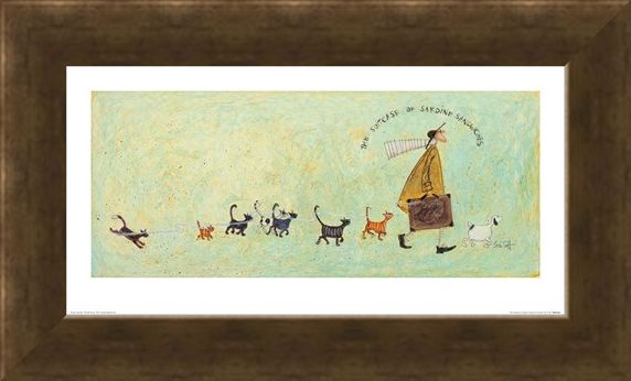Framed Framed The Suitcase of Sardine Sandwiches - Sam Toft