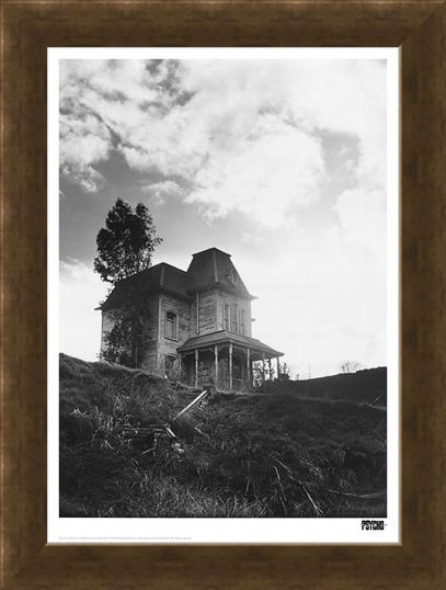 Framed Framed Psycho House On The Hill - Alfred Hitchcock