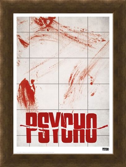 Framed Framed Limted Edition Psycho - Alfred Hitchcock