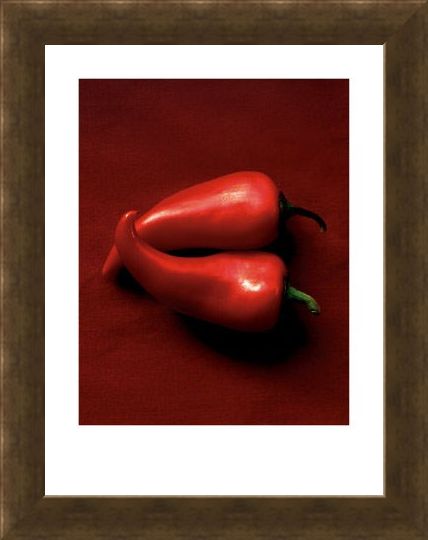 Framed Framed Chillies - Gus Filgate