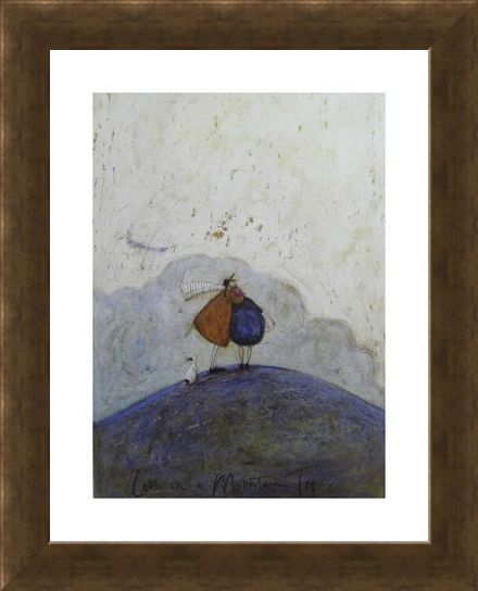 Framed Framed Love on a Mountain Top - Sam Toft