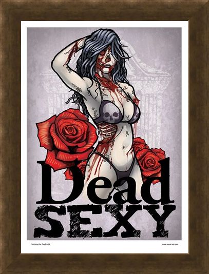 Framed Framed Dead Sexy Mini Poster - Seduction