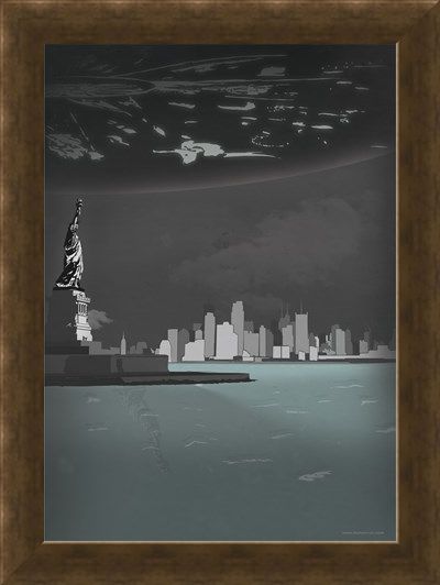 Framed Framed Your Liberty Is At Stake - Inspired By Independence Day