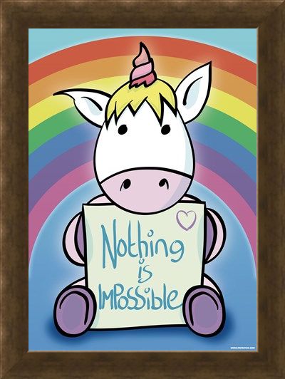 Framed Framed Dream Big - Nothing Is Impossible
