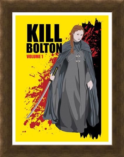 Framed Framed Sansa Stark's Revenge - Kill Bolton