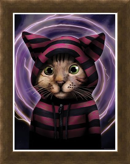 Framed Framed One Sassy Feline - Storm