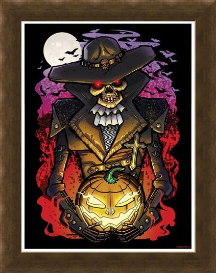 Framed Framed Undead Walker - Halloween