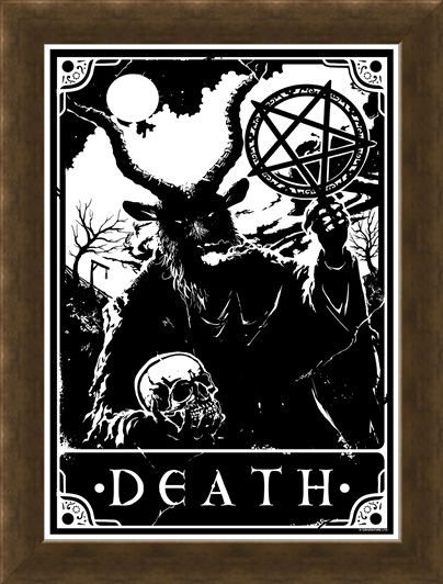 Framed Framed Death - Deadly Tarot