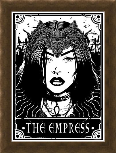 Framed Framed The Empress - Deadly Tarot