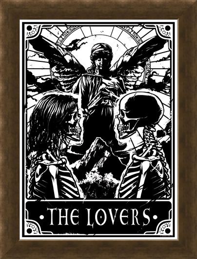 Framed Framed The Lovers - Deadly Tarot