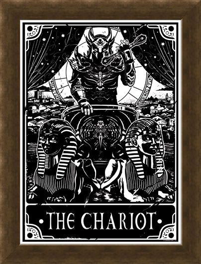 Framed Framed The Chariot - Deadly Tarot