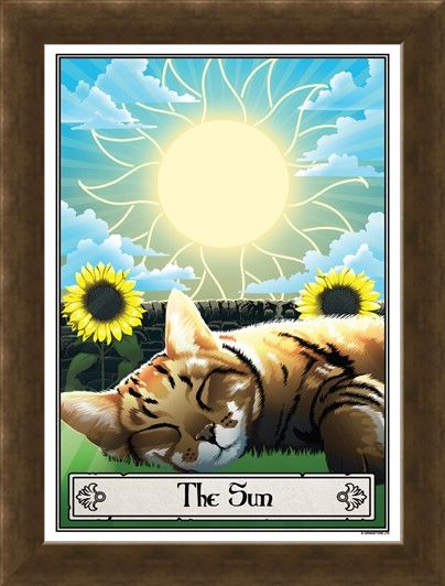 Framed Framed The Sun - Deadly Tarot Felis