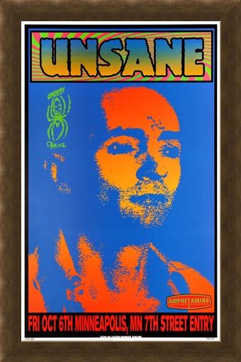 Framed Framed Unsane - Frank Kozik