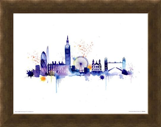 Framed Framed London Skyline - Summer Thornton