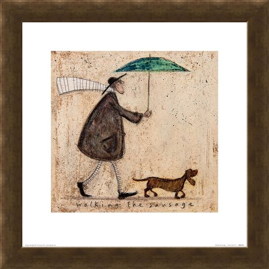 Framed Framed Walking The Sausage - Sam Toft