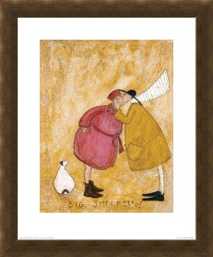 Framed Framed Big Smackeroo! - Sam Toft