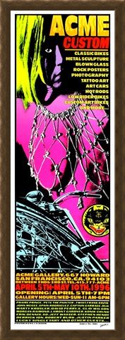Framed Framed Acme Custom 500 - Frank Kozik