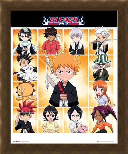 Framed Framed Chibi Characters - Bleach