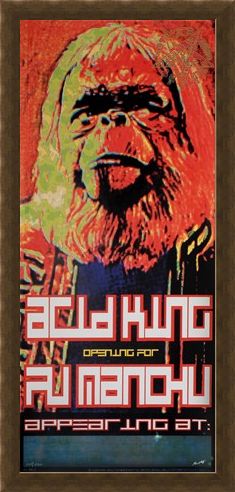 Framed Framed Acid King / Fu Manchu - Frank Kozik