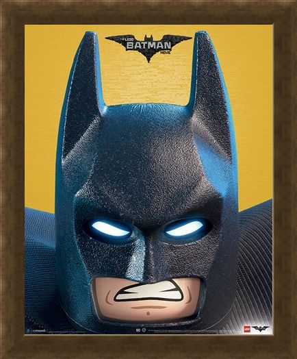 Framed Framed A DC Close Up - Lego Batman