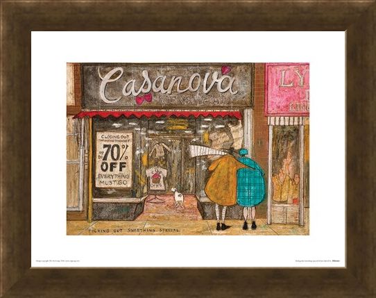 Framed Framed Picking Out Something Special - Sam Toft