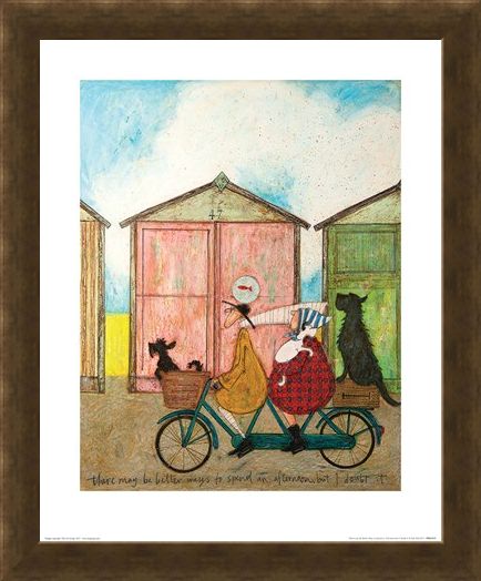 Framed Framed There may be Better Ways to Spend an Afternoon - Sam Toft