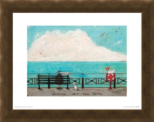 Framed Framed Sharing Out The Chips - Sam Toft