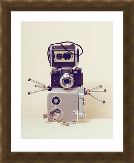 Framed Framed Robot Hands - Ian Winstanley