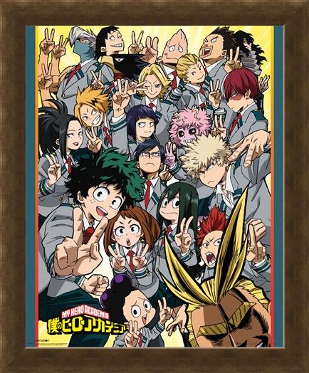 Framed Framed School Compilation - My Hero Academia