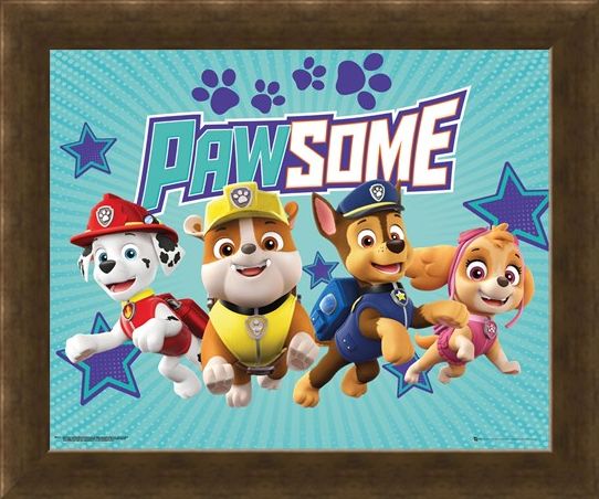 Framed Framed Pawsome - Paw Patrol