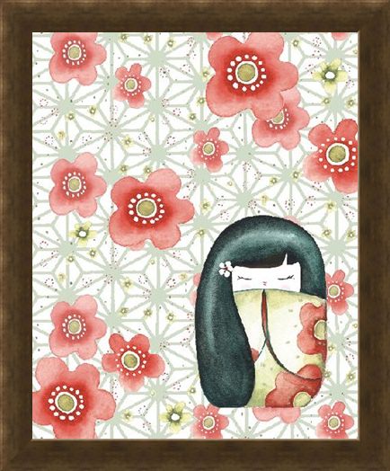 Framed Framed Hanako - Sam Bamford - Mizuki Dolls