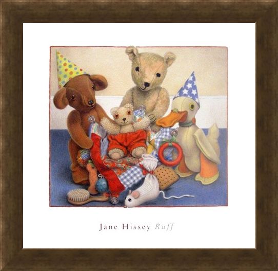 Framed Framed Party Hats - Jane Hissey
