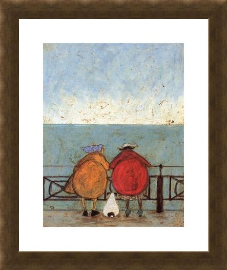 Framed Framed Doris Earwigging - Sam Toft