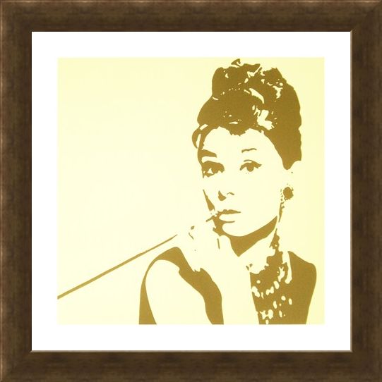 Framed Framed Audrey Hepburn - Phil Handsley