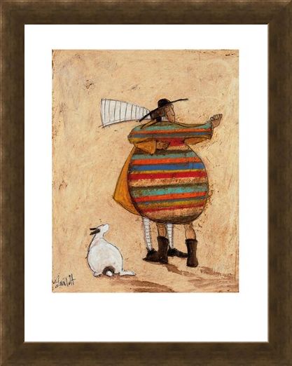 Framed Framed Dancing Cheek to Cheeky - Sam Toft