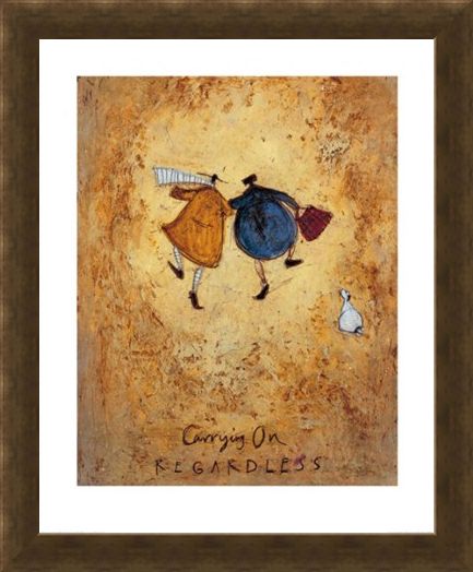 Framed Framed Carrying On Regardless - Sam Toft