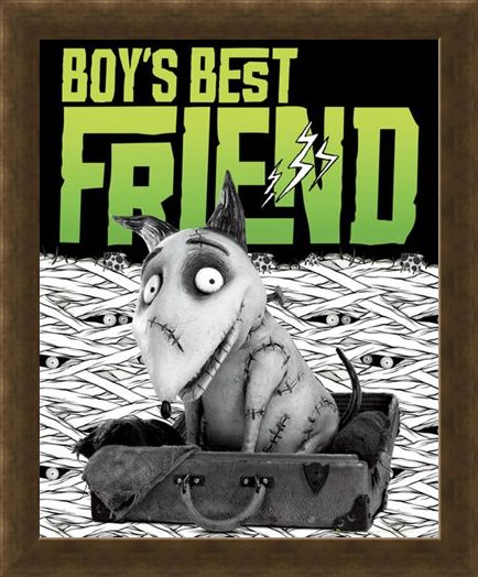 Framed Framed Boy's Best Friend - Tim Burton's Frankenweenie