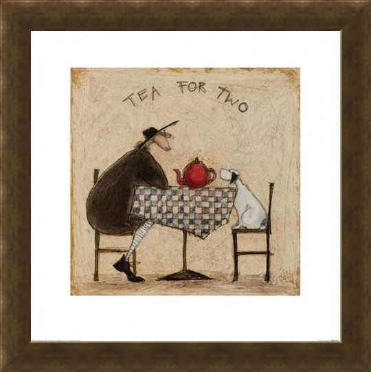 Framed Framed Tea for Two - Sam Toft