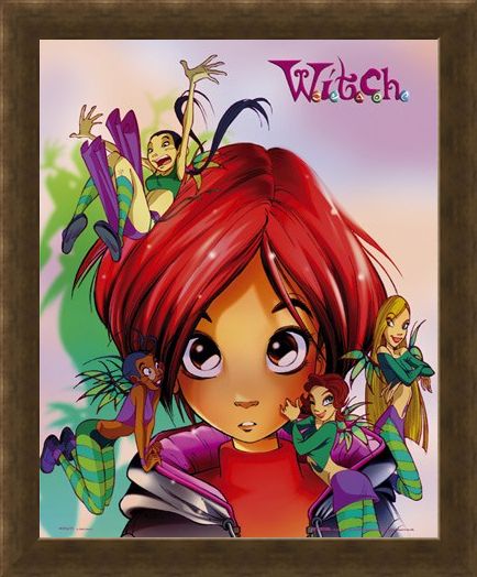 Framed Framed Will and Friends - Disney's W.I.T.C.H.