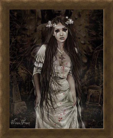 Framed Framed Anatheme The Vampire - Victoria Frances