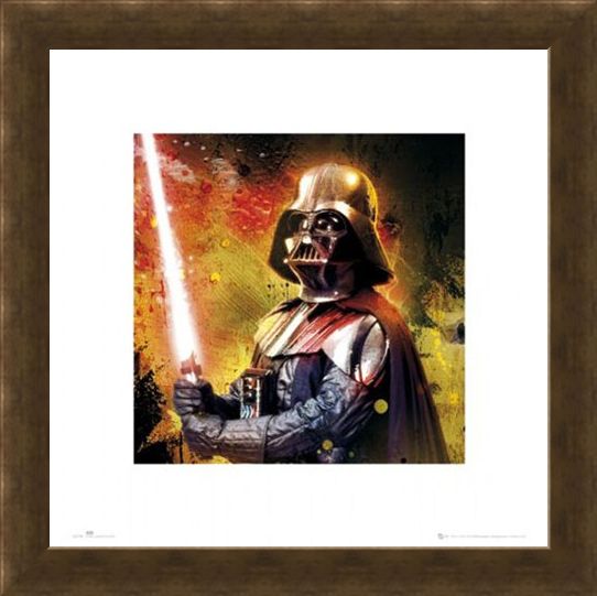 Framed Framed Darth Vader - Star Wars