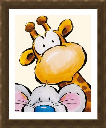 Framed Framed Funny Friends I - Jean Paul