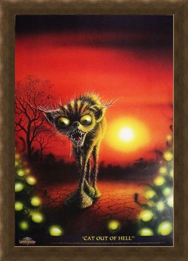 Framed Framed Cat Out of Hell - Danny Flynn