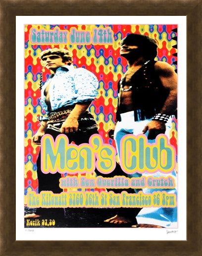 Framed Framed Men's Club - Frank Kozik