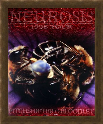 Framed Framed Neurosis 1996 Tour - Frank Kozik