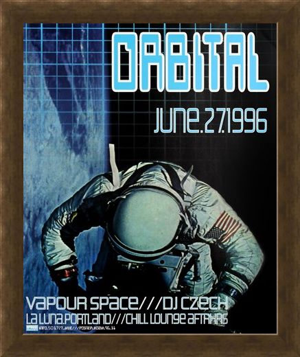 Framed Framed Orbital - Frank Kozik
