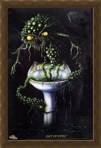 Framed Framed Out of Sync - The Art of Danny Flynn